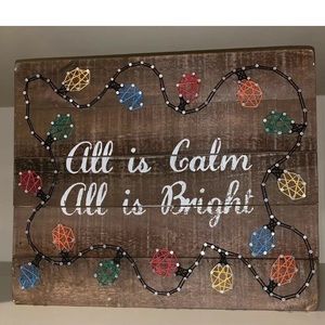 Primitives Kathy String Art Calm Bright Christmas